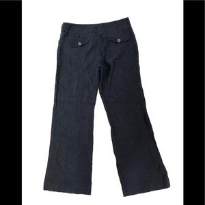 J. Crew Pants - J. Crew Blue Linen Pants J. Crew Pants - J. Crew Blue Linen Pants